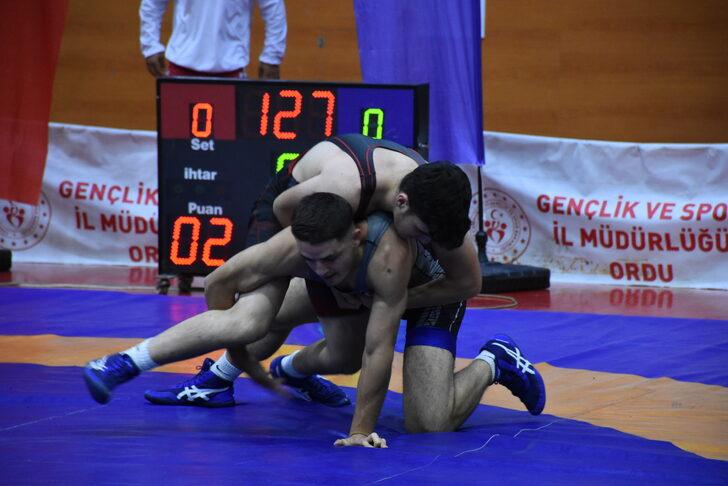 Ordu'da Karadeniz-U20 Serbest Güreş Turnuvası yapıldı G4