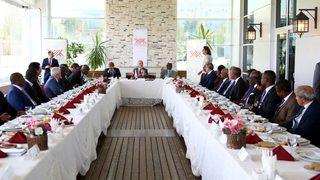 YÖK Başkanı Özvar, Afrikalı büyükelçi ve maslahatgüzarlarla bir araya geldi