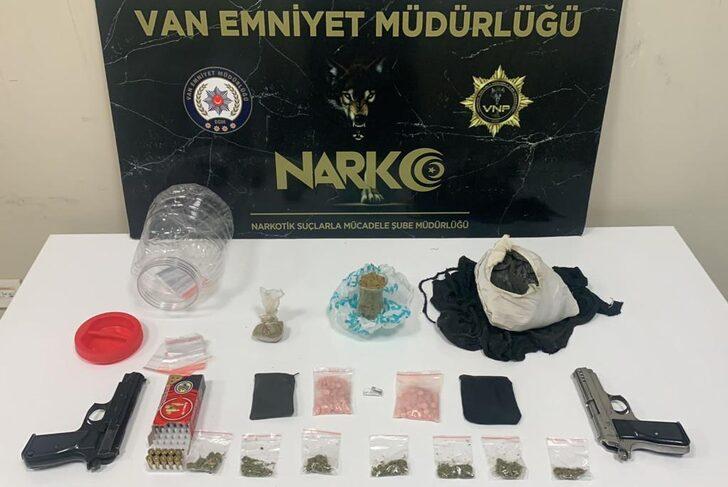 Van'da uyuşturucu satıcılarına yönelik operasyonlarda 35 şüpheli hakkında işlem yapıldı G3