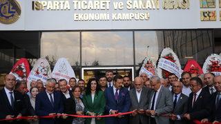 TOBB Başkanı Hisarcıklıoğlu, Isparta'da açılış töreninde konuştu: