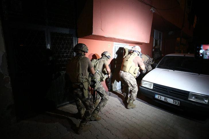 Mersin'de PKK/KCK operasyonunda 9 zanlı yakalandı G4