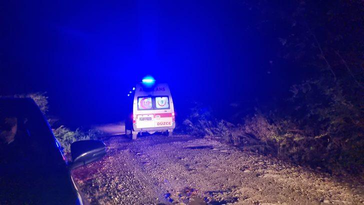 Düzce'de uçuruma yuvarlanan ATV sürücüsü ekiplerin çabasıyla kurtarıldı G1