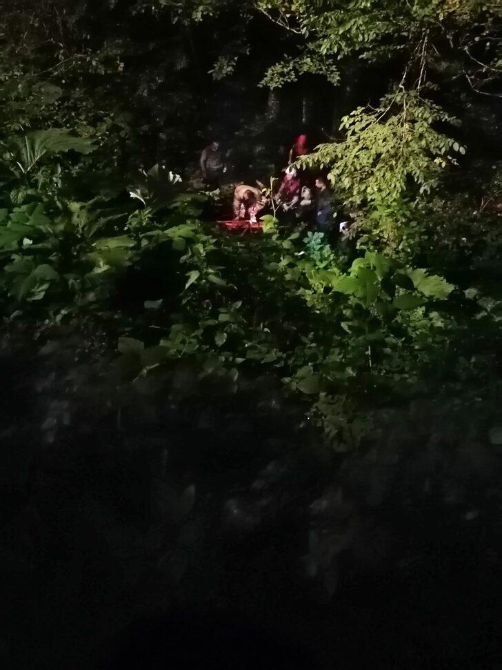 Düzce'de uçuruma yuvarlanan ATV sürücüsü ekiplerin çabasıyla kurtarıldı G4