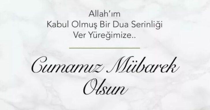 CUMA MESAJLARI RESİMLİ VE YENİ 2022! En güzel, anlamlı, hadisli, dualı hayırlı cumalar sözleri ve resimli cuma mesajları G1