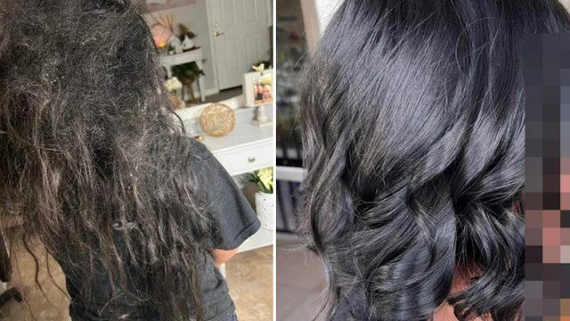Kuaförü paylaştı: Saçları geldiğinde resmen küflenmişti! Saçlara wax uygulamak zararlı mı? 