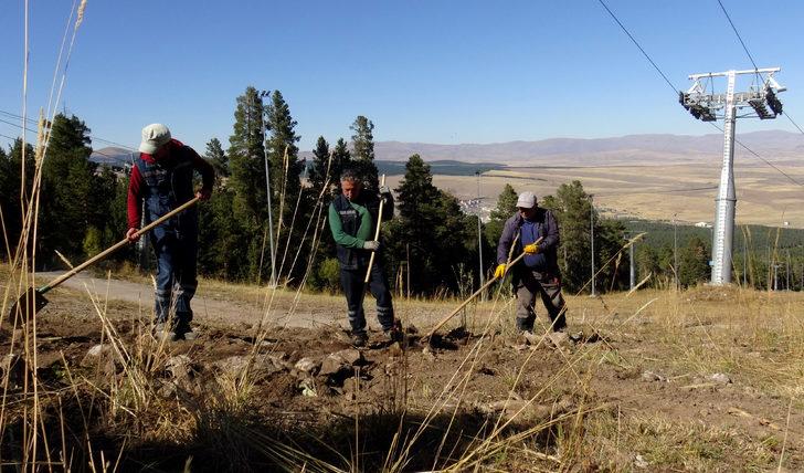 Cıbıltepe Kayak Merkezi kış sezonuna hazırlanıyor G4
