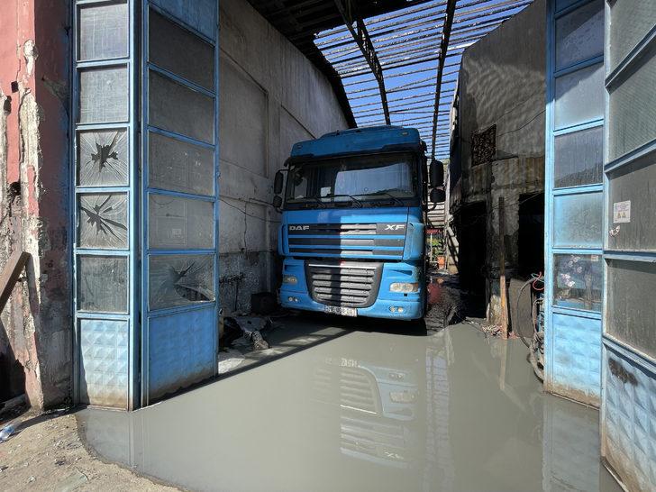 Kaynak yapıldığı sırada tırın yakıt deposunun patlaması sonucu 3 kişi yaralandı G2