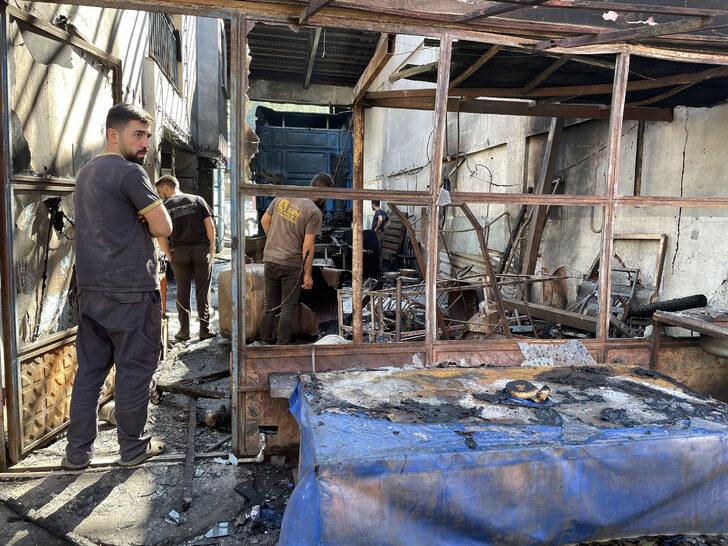 Kaynak yapıldığı sırada tırın yakıt deposunun patlaması sonucu 3 kişi yaralandı G3