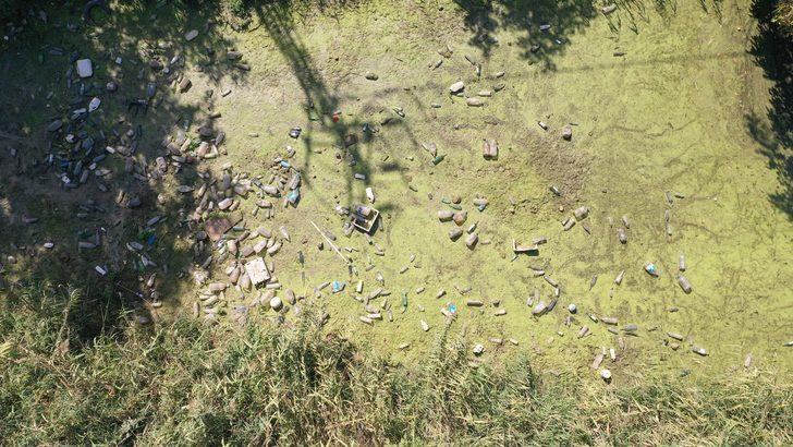 Edirne'de vatandaşlar çöple kaplanan derenin temizlenmesini istiyor G3