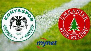 Konyaspor Ümraniyespor maçı ne zaman, saat kaçta, hangi kanalda? Konyaspor Ümraniyespor maçı canlı yayın bilgisi!
