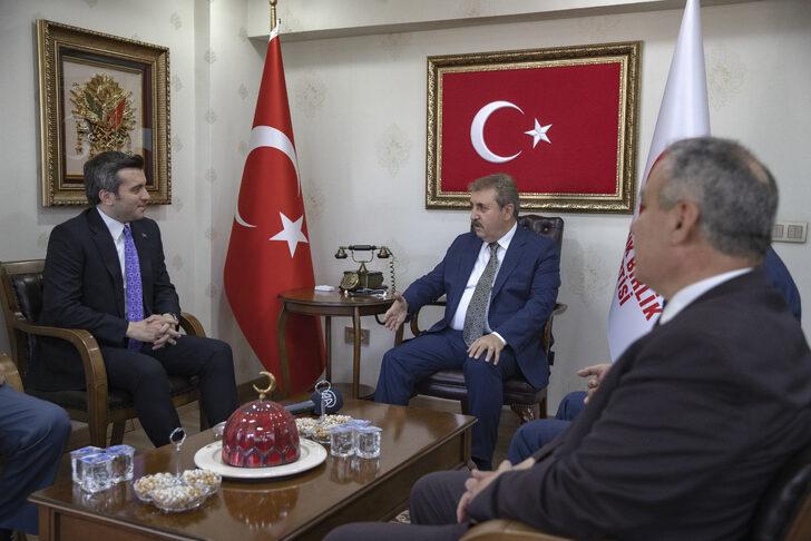 BBP Genel Başkanı Destici, Dışişleri Bakan Yardımcısı Kıran ile görüştü G1