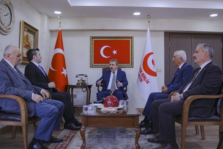 BBP Genel Başkanı Destici, Dışişleri Bakan Yardımcısı Kıran ile görüştü G4