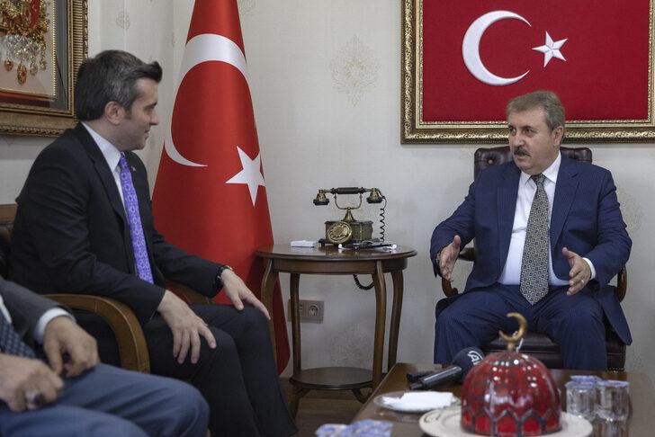 BBP Genel Başkanı Destici, Dışişleri Bakan Yardımcısı Kıran ile görüştü G2