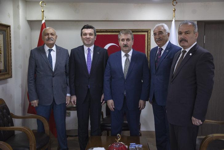BBP Genel Başkanı Destici, Dışişleri Bakan Yardımcısı Kıran ile görüştü G3