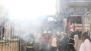 Burdur'daki lise öğrencilerinden itfaiye personellerine sürpriz kutlama