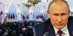 Kızıl Meydan'daki kutlamaya Putin sözleri damga vurdu: "1, 2, 3 uraa.."