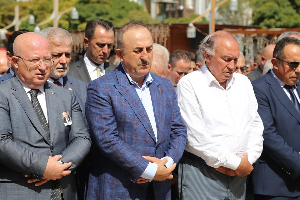Dışişleri Bakanı &Ccedil;avuşoğlu, Muğla Vali Yardımcısı Yıldız'ın cenaze t&ouml;renine katıldı