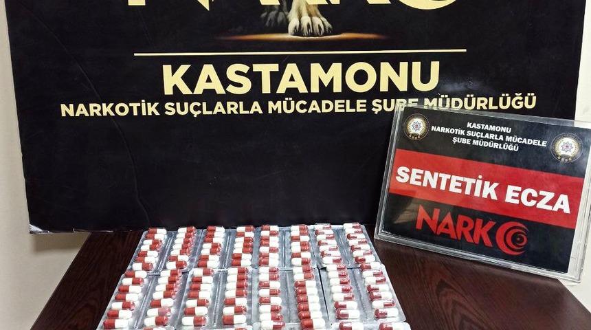 Kastamonu'da düzenlenen uyuşturucu operasyonunda 1 zanlı tutuklandı