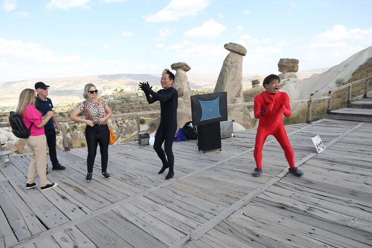 Japon sokak dansçıları Kapadokya'da gösteri sundu G4