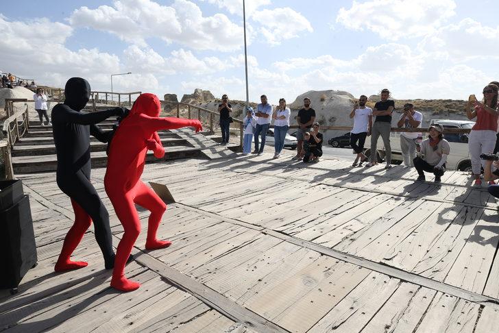Japon sokak dansçıları Kapadokya'da gösteri sundu G5