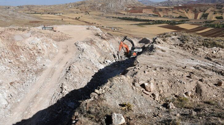 Sivas'ın su sorununu çözecek projenin ilk etabında çalışmalar sürüyor G5