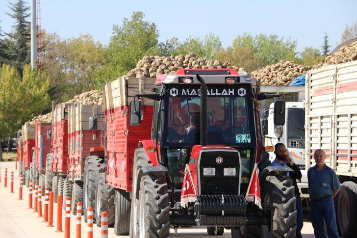 Çorum Şeker Fabrikası'nın pancar alım kampanyası başladı G5