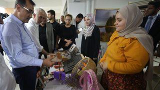 Bakan Dönmez, Düzce'de temaslarda bulundu