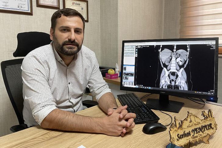 Elazığ'da 13 aylık bebeğin böbreğindeki 5 santimetrelik taş ameliyatla çıkarıldı G1