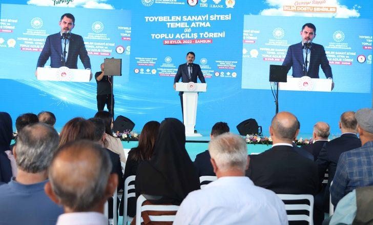 Bakan Kurum, Samsun'da temel atma ve toplu açılış töreninde konuştu: G4