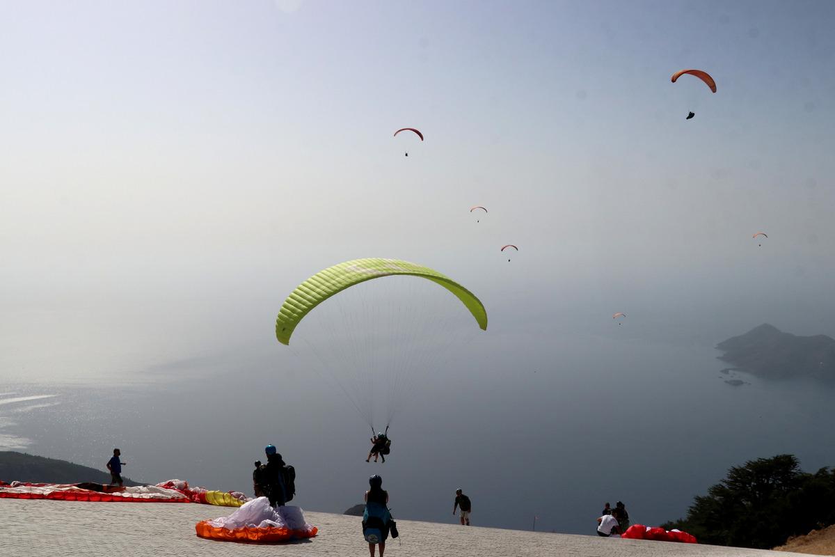 Fethiye'de "D&uuml;nya Akro Kupası" etkinliği devam ediyor