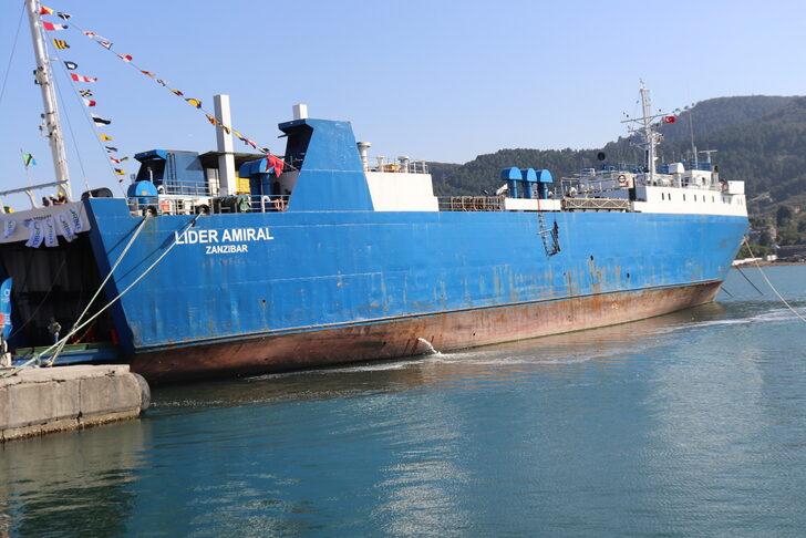 Ünye Limanı'ndan Rusya'ya Ro-Ro gemisiyle ilk sebze ve meyve ihracatı gerçekleştirildi G5