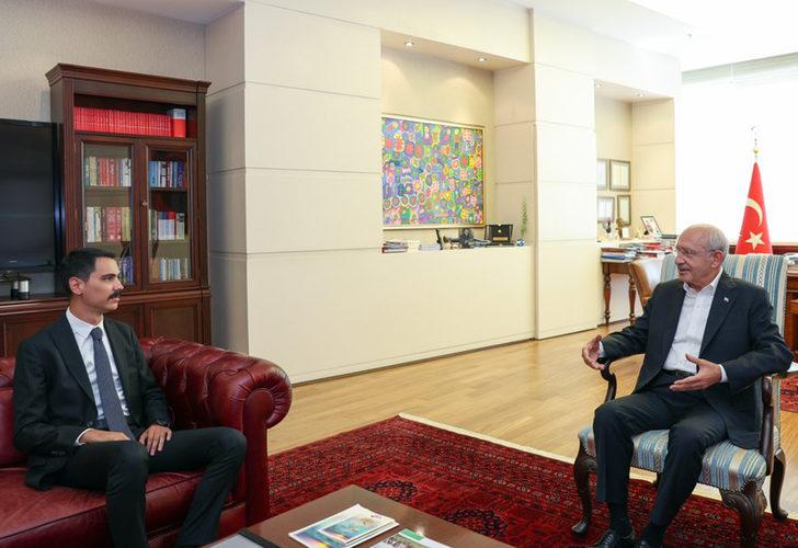Kemal Kılıçdaroğlu sosyal medyadan paylaştı! Muhsin Yazıcıoğlu'nun oğlundan sürpriz ziyaret