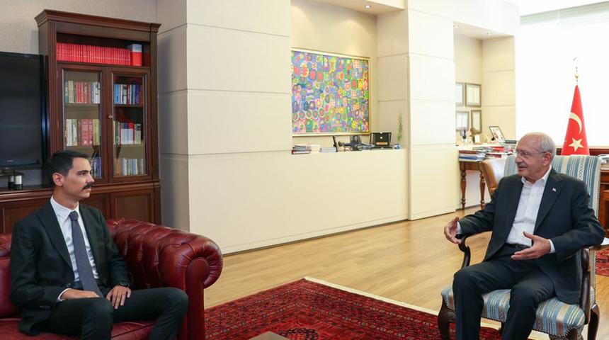 Kemal Kılıçdaroğlu sosyal medyadan paylaştı! Muhsin Yazıcıoğlu'nun oğlundan sürpriz ziyaret