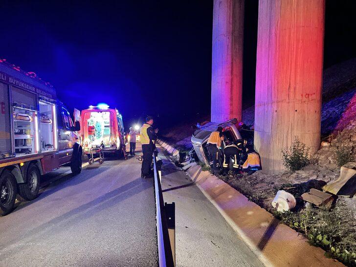 Kuzey Marmara Otoyolu'nda aracın devrilmesi sonucu 1 kişi öldü, 1 kişi yaralandı G2