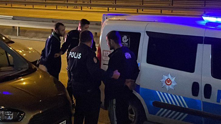 Kocaeli'de çalıntı otomobille polisten kaçan 3 kişi yakalandı G3