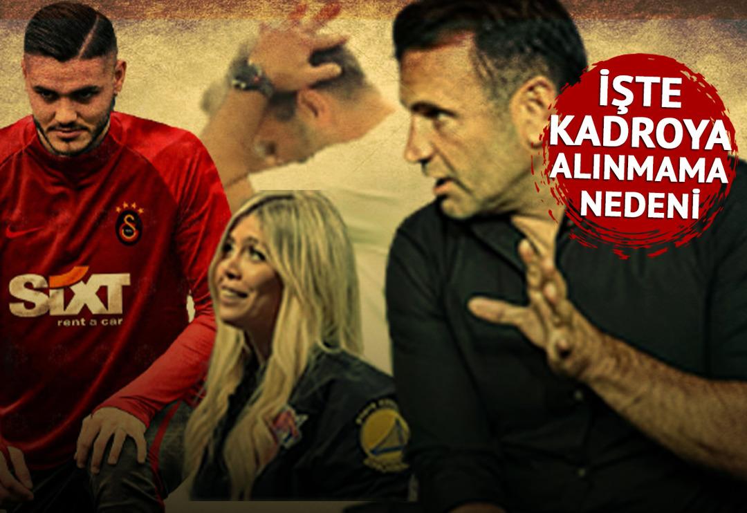 Ne yaptın Icardi! G.Saray'da b&uuml;y&uuml;k kriz... Okan Buruk'a resti &ccedil;ekti