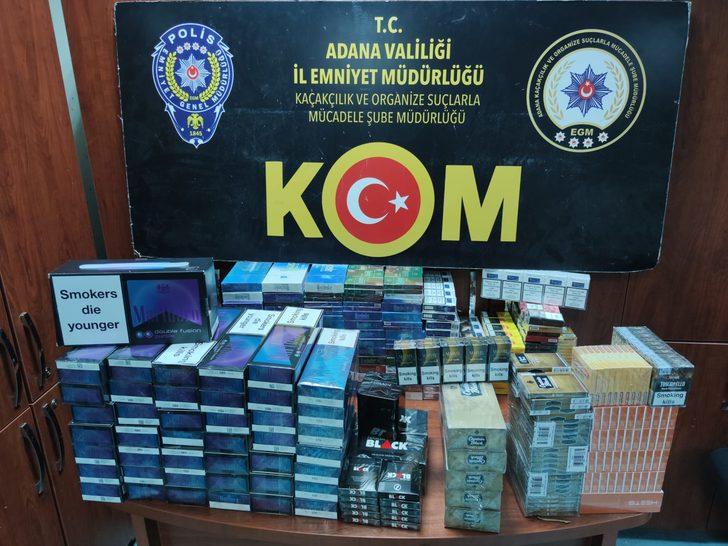 Adana'da sahte içki ve kaçakçılık operasyonunda 8 zanlı yakalandı G3