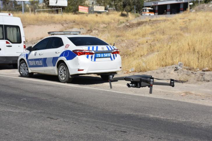 Şırnak'ta dron destekli trafik denetimi yapıldı G1