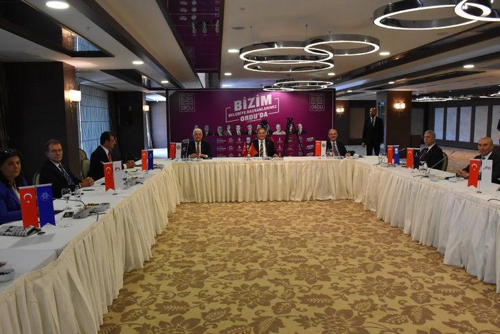 CHP'li büyükşehir belediye başkanları Ordu'da buluştu G5