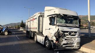GÜNCELLEME - Kahramanmaraş'ta tır ile çarpışan traktörün sürücüsü öldü