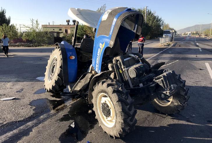 Kahramanmaraş'ta tır ile çarpışan traktörün sürücüsü ağır yaralandı G5