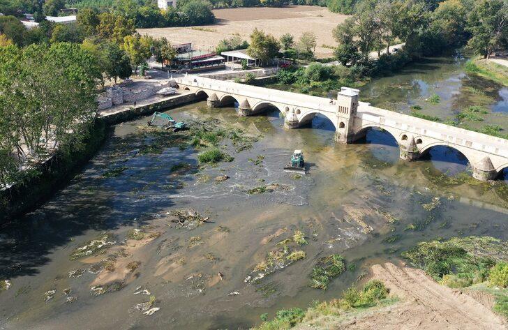 Otla kaplanan Tunca Nehri'nde temizlik çalışması başlatıldı G4