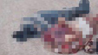 Yolda yürüdüğü sırada kafası kesilmiş iki cesede rastladı! Görüntüler kan dondurdu