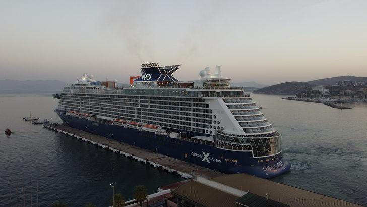 Kuşadası'nda kruvaziyer hareketliliği devam ediyor G1