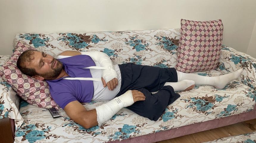 Esenyurt'ta bir kişi ağa&ccedil;tan d&uuml;şerek yaralanmasına neden olan kamyonet s&uuml;r&uuml;c&uuml;s&uuml;n&uuml; arıyor