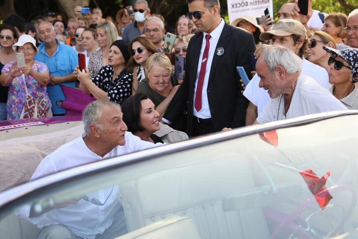 Ünlüler geçidi... Altın Portakal 2 yıl aranın ardından kortejle başladı! Aracı bakın kim kullandı G2