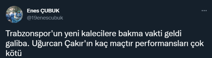 Son dakika: 'Takımdan hemen gönderin!' Trabzonspor - Kayserispor maçında Uğurcan Çakır'ın hatası sonrası sosyal medya karıştı... G1