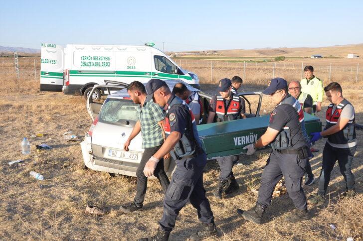 Yozgat’ta devrilen otomobildeki 1 kişi öldü G3