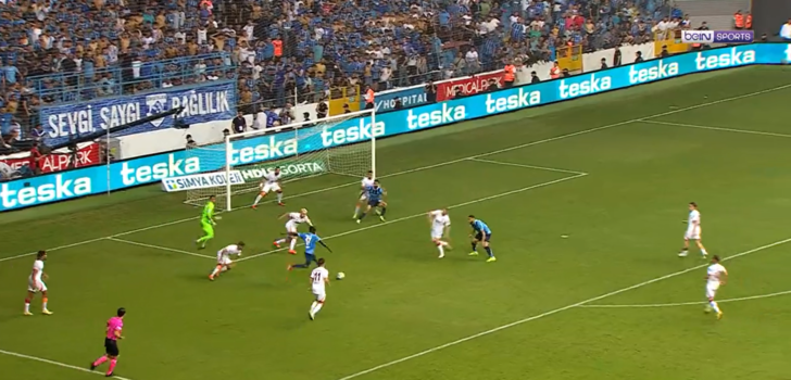 Son dakika: Galatasaray - Adana Demirspor maçına damga vuran pozisyon! Henry Onyekuru ve Badou Ndiaye... G5