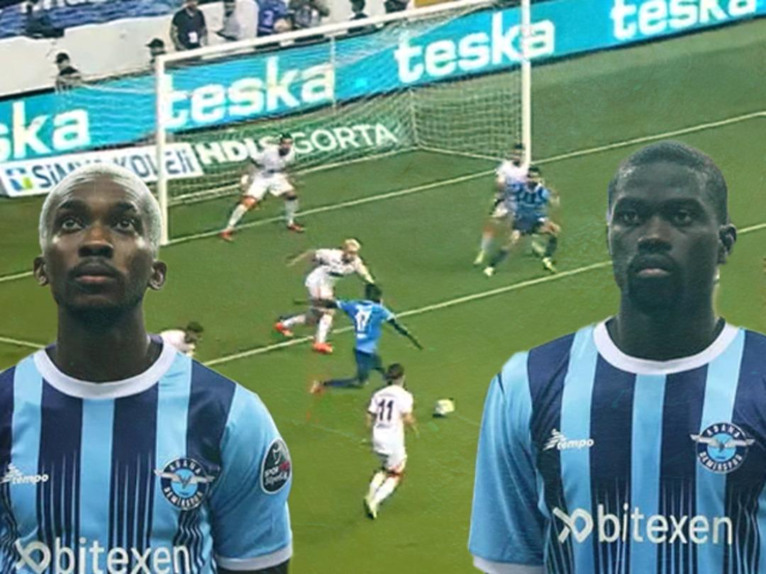 Son dakika: Galatasaray - Adana Demirspor ma&ccedil;ına damga vuran pozisyon! Henry Onyekuru ve Badou Ndiaye...